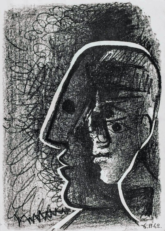 Picasso de 1916 - 1961 DELUXE edition with a signed lithograph and 2 extra suites